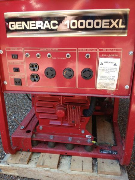 exl 8000 generator service manual